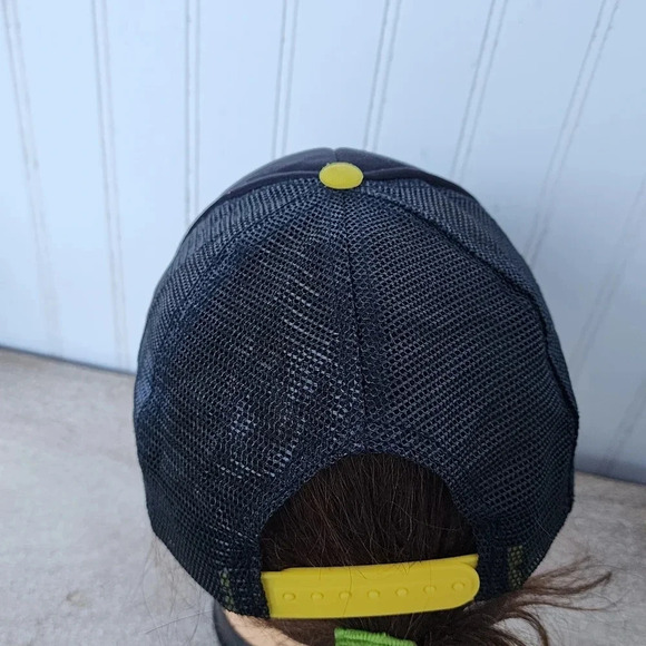 SESAME STREET Big B. Bird Hat Foam Adjustable Blue Black Mesh Audult OS - Picture 6 of 13